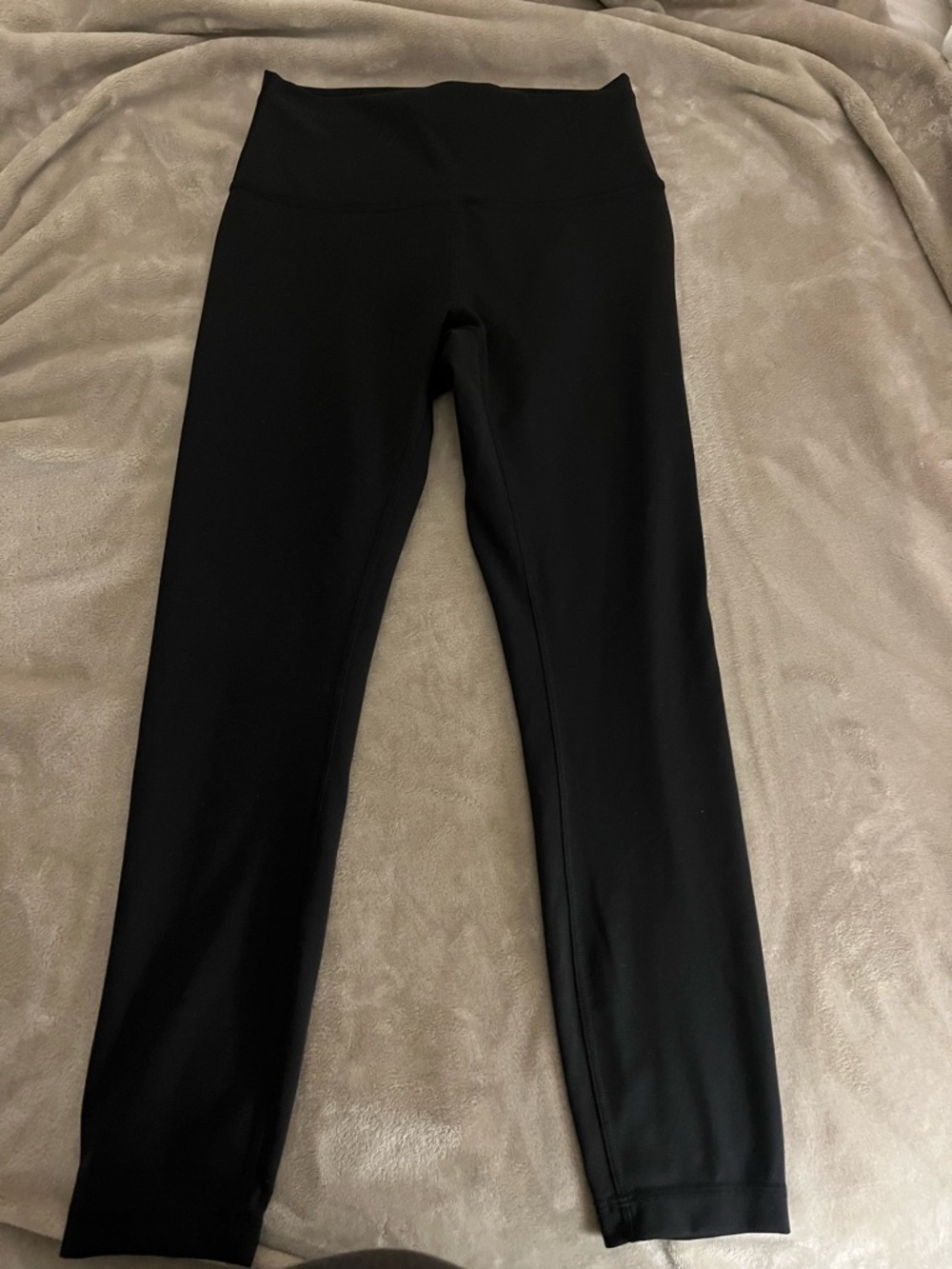 lululemon athletica Black Yoga Leggings with Tag Detail